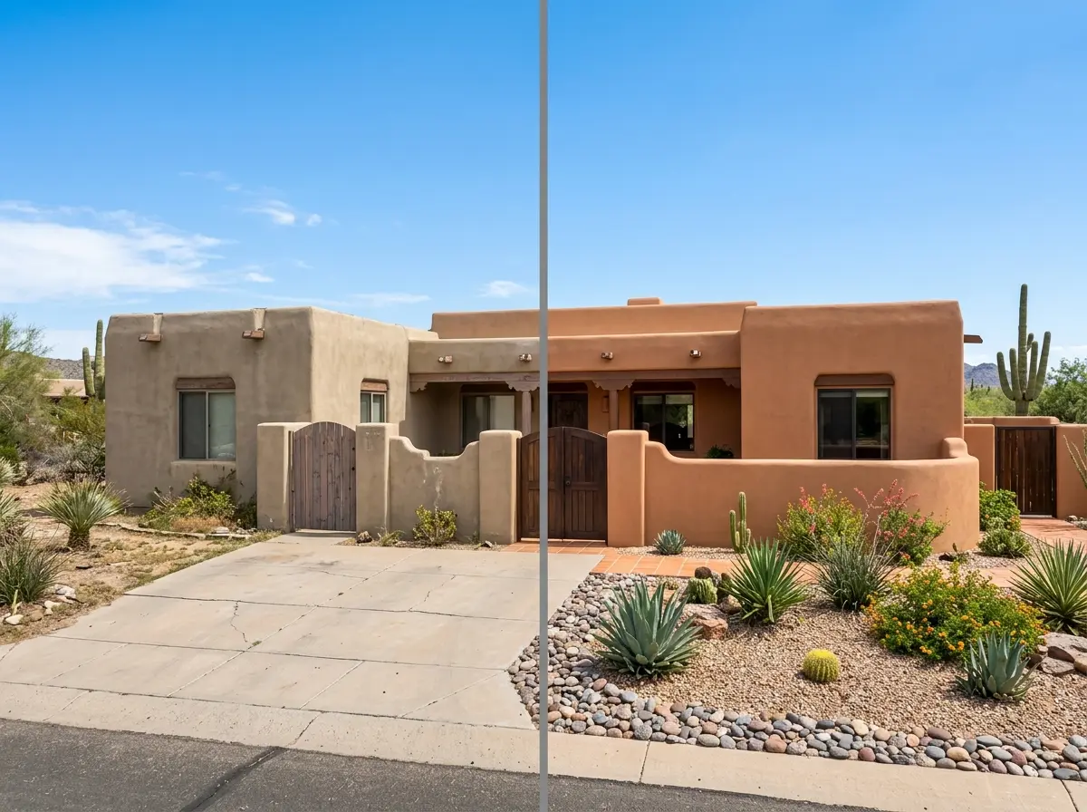 Completed roofing project